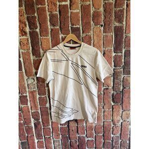 Hugo Boss Mens White Short Sleeve Graphic T-shirt Size XL